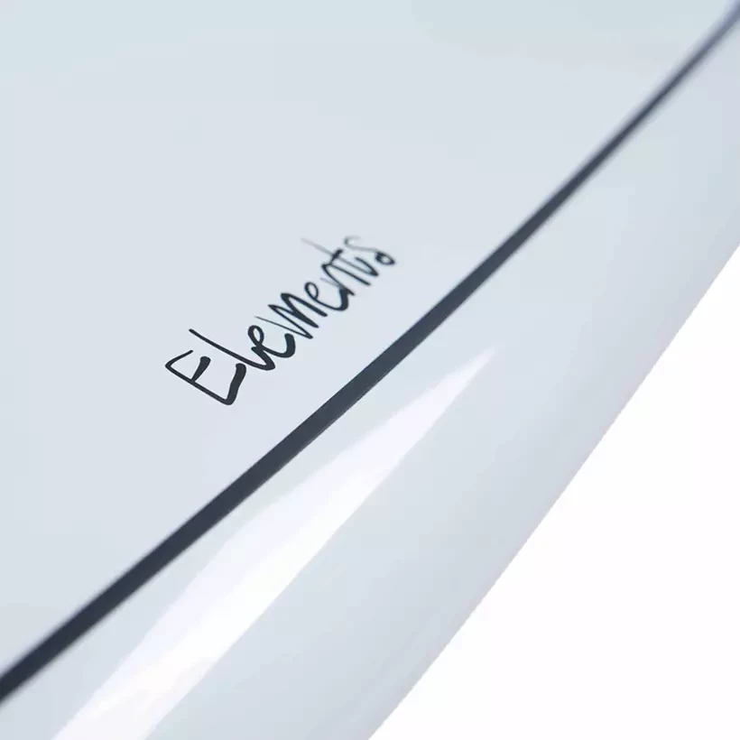 Surfplank NSP fish Elements White