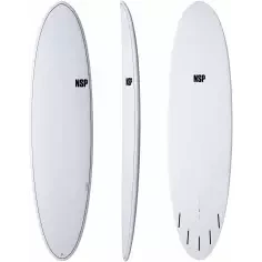 Surfboard NSP funboard Element White