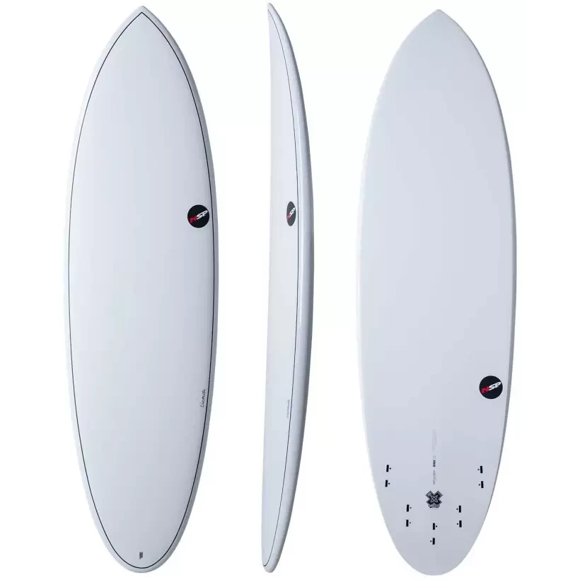 Prancha de surf NSP Hybrid Element White