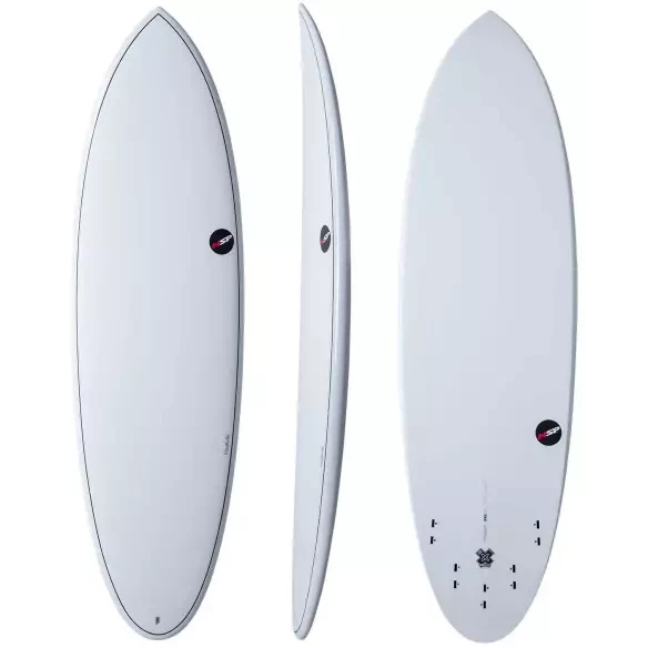 Prancha de surf NSP Hybrid Element White