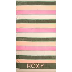 Badhanddoek Roxy cold water Agave Green Very Vista Stripe