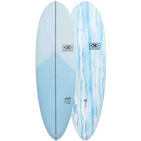 Softboard Ocean & Earth Happy Hour Epoxy Soft Tri-Quad Sky Blue