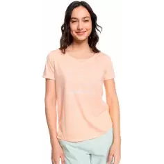 Camiseta Roxy chasing the way Peach Parfait 2