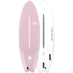 Surfboard softboard Ocean & Earth EZI-Rider Fish Pastel Pink