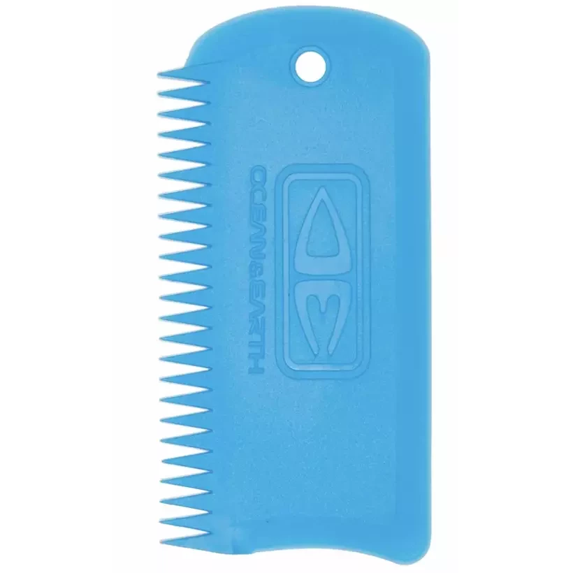 Schraper, paraffine, Ocean & Aarde Bender wax comb Blue
