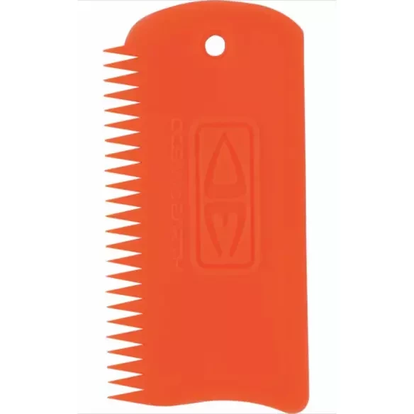 Schraper, paraffine, Ocean & Aarde Bender wax comb Red