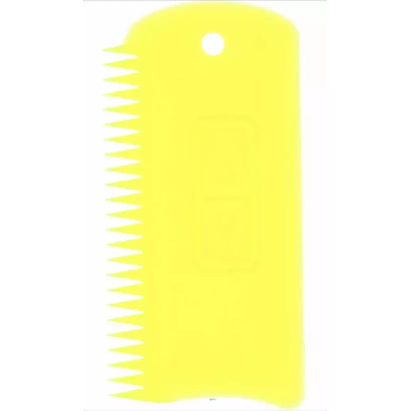 Schraper, paraffine, Ocean & Aarde Bender wax comb Yellow