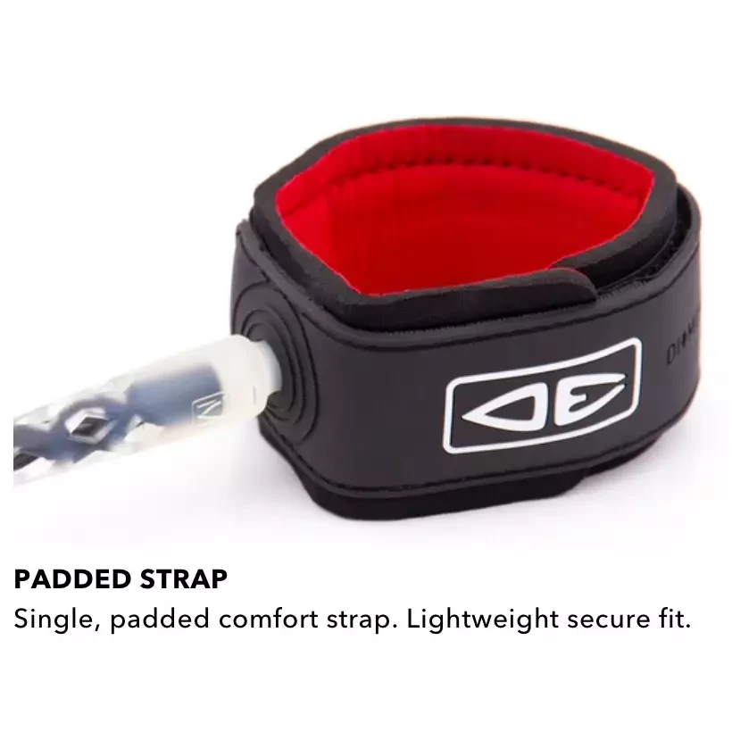 Surf Leash Ocean & Earth Diamond Flex Sunset Black