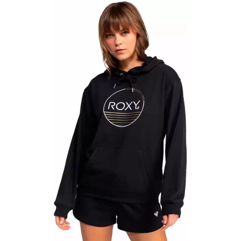 Suéter Roxy Surf Stoked Anthracite