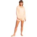 Felpa Roxy Surf Stoked Peach Parfait