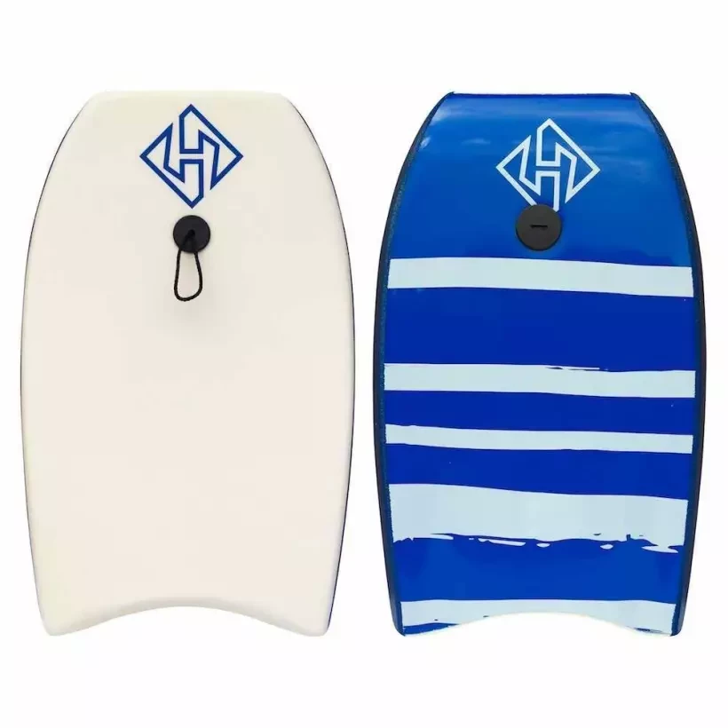 Bodyboard Hubboards Mini Kick White/Electric Blue