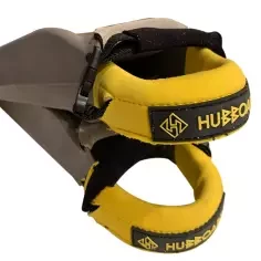 Leash de Pé de pato Hubboards Deluxe Fin Tethers Yellow