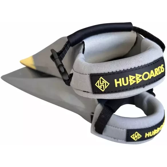Sujeta aletas Hubboards Deluxe Fin Tethers Grey
