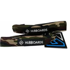 Leash de Pé de pato Hubboards Deluxe Fin Tethers Camo 2