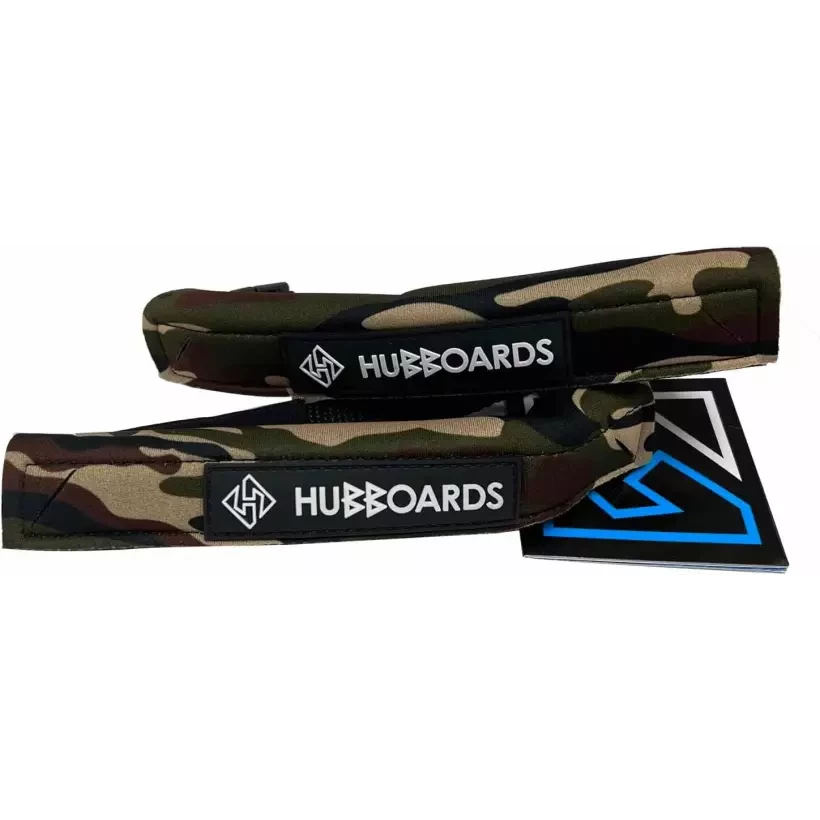 Hubboards Deluxe Fin Tethers Camo