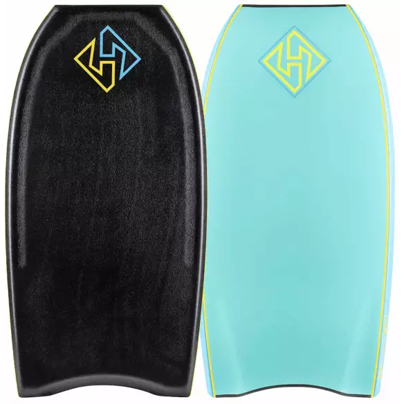 Bodyboard Hubboards Hubb Edition PP Pro Black/Turquoise