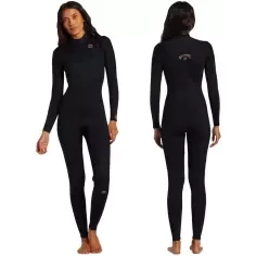 Traje neopreno Billabong Foil women 4/3mm CZ Black