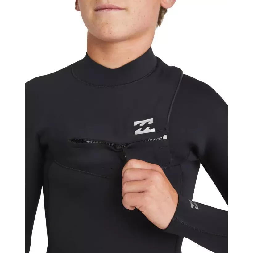 Fato Surf Billabong Foil Youth 4/3mm CZ Black