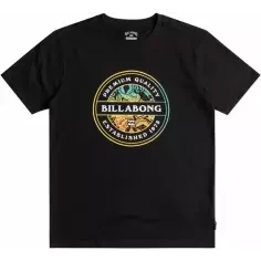 T-Shirt Van Billabong Rotor Fill black