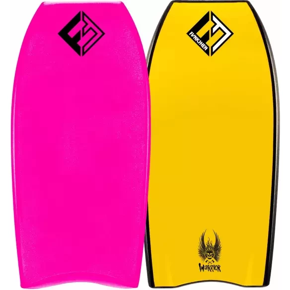 Bodyboard Funkshen Warrior ZED Core Pink/Yellow