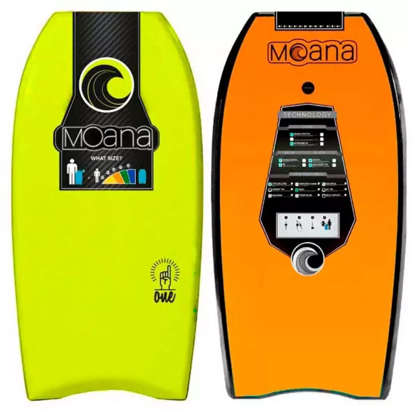 bodyboard Moana One Yellow/Orange