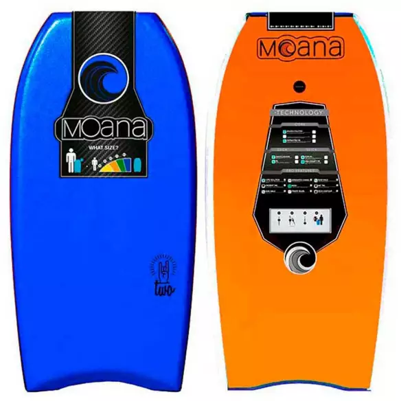bodyboard Moana Two Blue/Orange