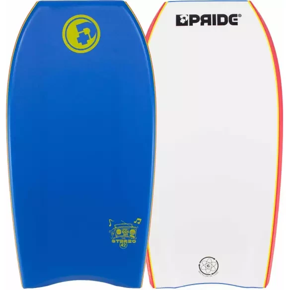 Bodyboard Pride Stereo PE HD Blue/White