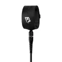 Creatures SuperLite Comp Surfboard Leash Black Silver