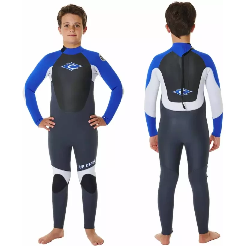 Wetsuit Rip Curl Omega 4/3mm Junior Blue