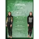 Traje de neopreno Rip Curl Omega womens 4/3mm Black
