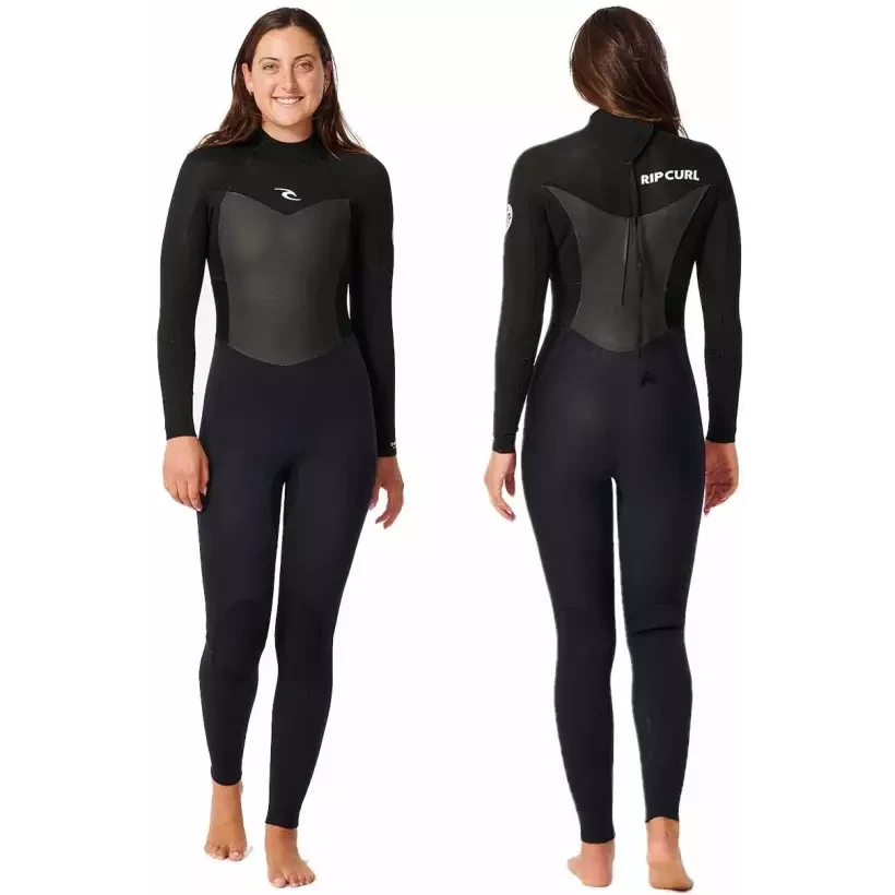 Traje de neopreno Rip Curl Omega womens 4/3mm Black