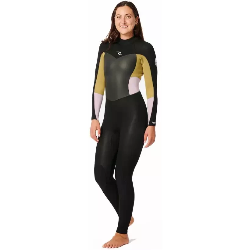 Traje de neopreno Rip Curl Omega womens 4/3mm Khaki
