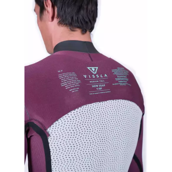 Wetsuit Vissla New Seas 4/3mm Black