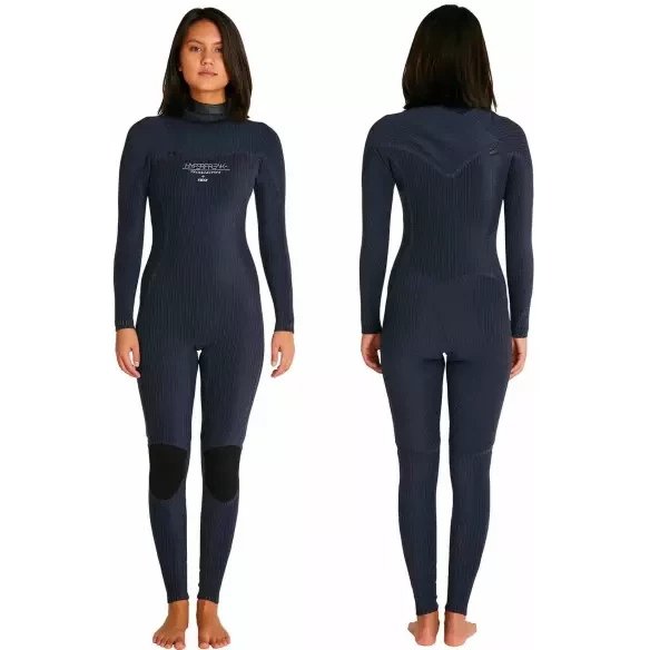 Fato de Neoprene O’Neill Hyperfreak Feminino 4/3mm+ CZ Shade/Navy