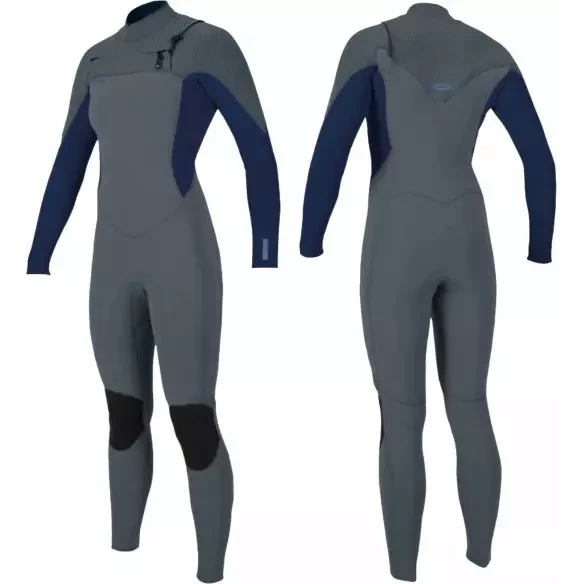 Fato de Neoprene O’Neill Hyperfreak Feminino 4/3mm+ CZ Shade/Navy