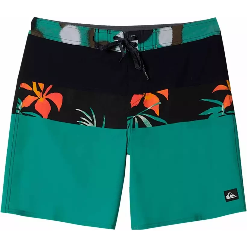 Quiksilver Surfsilk Panel Black Swimsuit