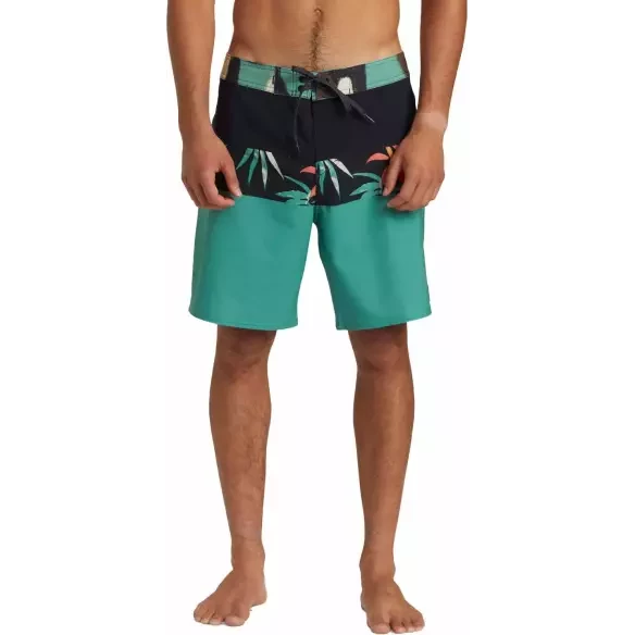 Costume da bagno nero Quiksilver Surfsilk Panel