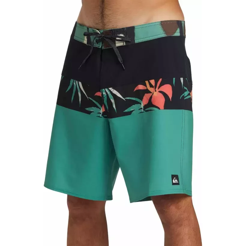 Quiksilver Surfsilk Panel Black Swimsuit