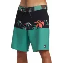 Quiksilver Surfsilk Panel Schwarzer Badeanzug