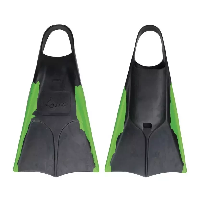 Pinne bodyboard Orca Black/Lime