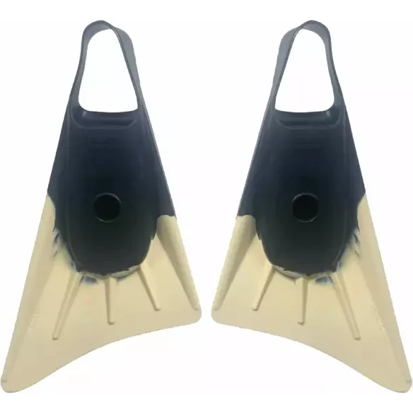 Stealth S1 Classic Bodyboard Fins Black/Sand