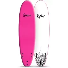 Surfbrett softboard Ryder Mal Pink/White