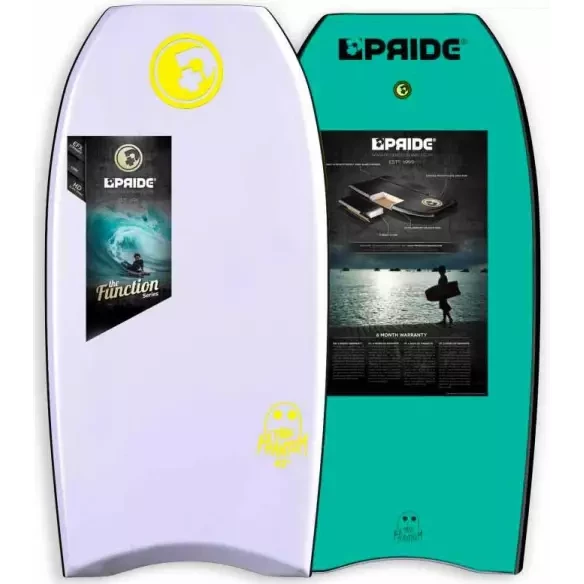 Prancha de bodyboard Pride Phantom White/Green