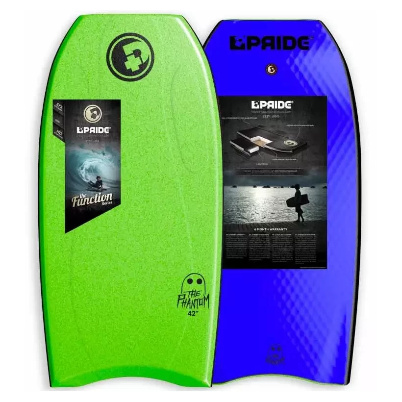 bodyboard Pride Phantom Contoured Lime Green/Blue