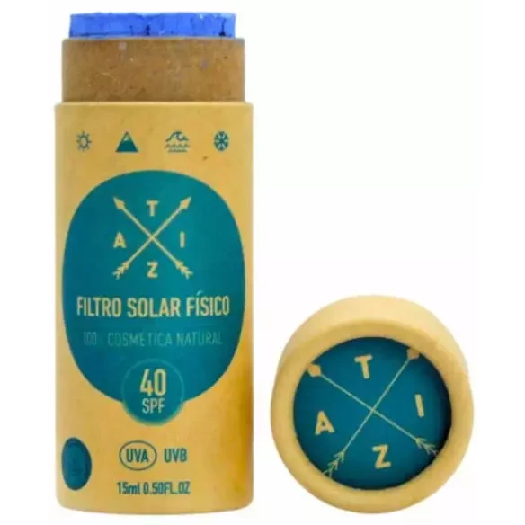 Sonnenschutzstick Tiza Natural Blau