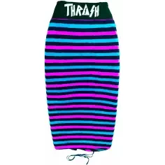 Thrash Stripe Stretch Sox bodyboard cover Blue/Black/Pink
