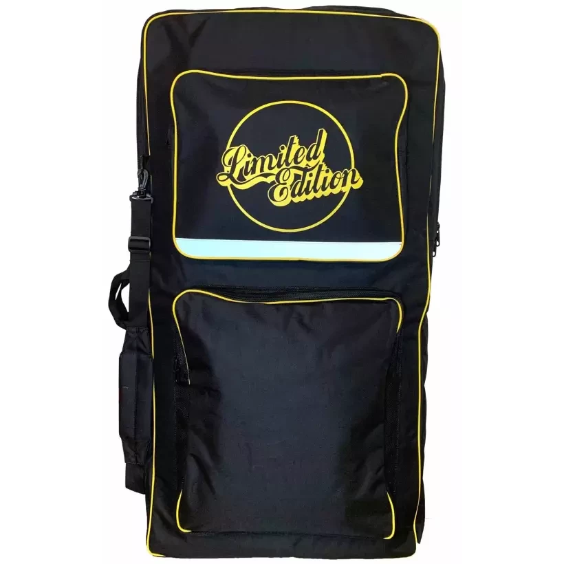 Sacche Limited Edition Pro Bodyboard Cover Black/Yellow