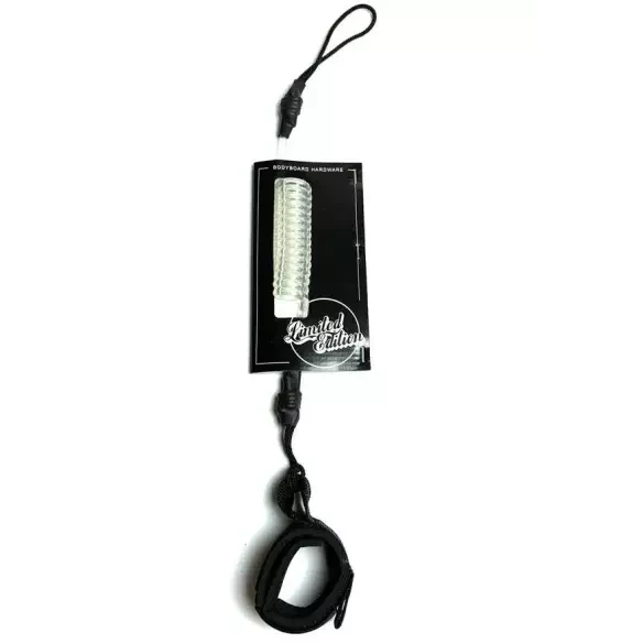 Leash bodyboard Limited Edition Basic wirst Clear