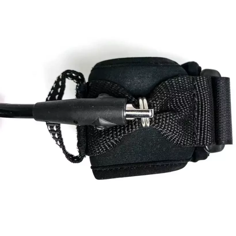 Leash für bodyboard Funkshen Single Swivel Wrist Black/Blue