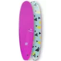 Planche de surf softboard Mobyk Classic Long Violet Jade